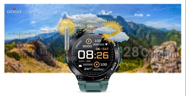 Smartwatch Giewont GW460-2 Zielony
