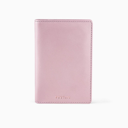 Etui na dokumenty skórzane PUCCINI ZN9214 3C Różowe