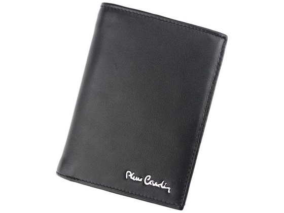 Portfel męski skórzany PIERRE CARDIN TILAK09 331 RFID Czarny