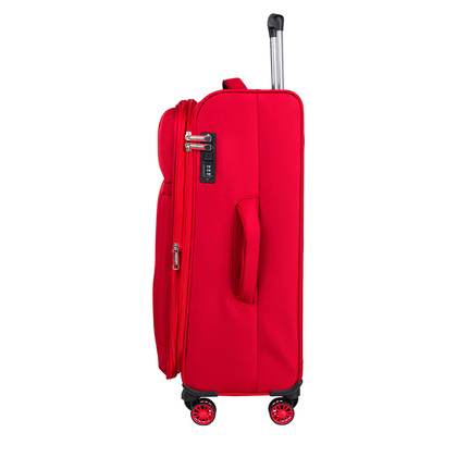 Średnia walizka PUCCINI PERUGIA EM50950B 3 Czerwona