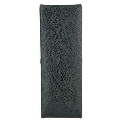 Etui na okulary skórzane KEMER ENO12 Zielone - min. zamówienie 20 / 50 / 100 szt.