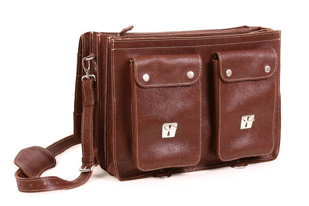 PROMO SET Torba TC12 Brązowa + Etui na laptop EPD1 Szare