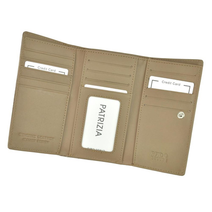 Portfel damski skórzany PELLUCCI FF-108 RFID Niebieski