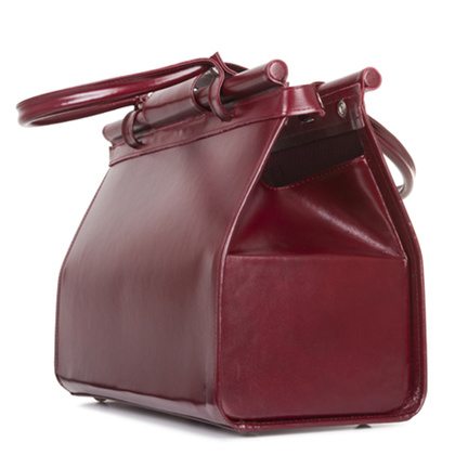 ELEGANCKI KUFEREK KEMER VOOC TYP LEKARSKI PK4 BORDOWY