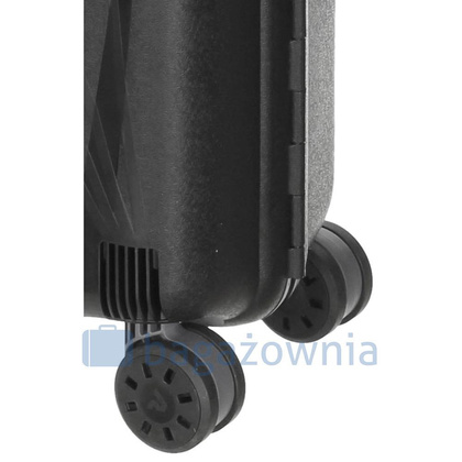 Mała kabinowa walizka RONCATO LIGHT 714-01 Czarna
