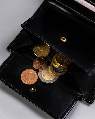 Duzy portfel meski ze skory naturalnej