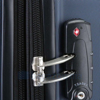 Średnia walizka TRAVELITE CITY 73048-20 Granatowy