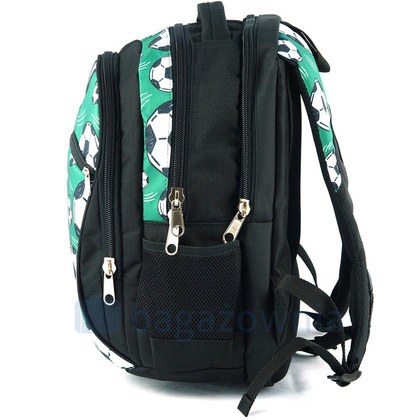 Plecak sportowy KEMER S94DX Zielono Biały - min. zamówienie 20 / 50 / 100 szt.