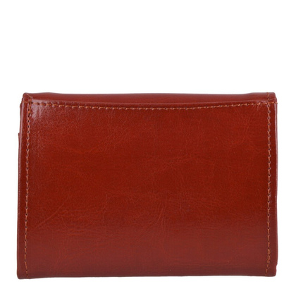 Portfel damski skórzany KEMER P11 Brązowy - min. zamówienie 20 / 50 / 100 szt.