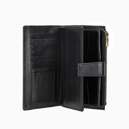 Portfel damski skórzany PUCCINI MURANO MU1501 1 Czarny