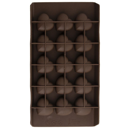 Forma silikonowa serca na praliny czekoladki foremka do pralin czekoladek