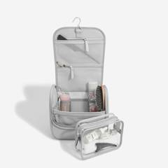 Kosmetyczka podróżna do zawieszenia Stackers kamienna szarość