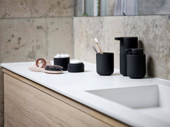 Dozownik do mydła Ume 0,25l czarny 330393