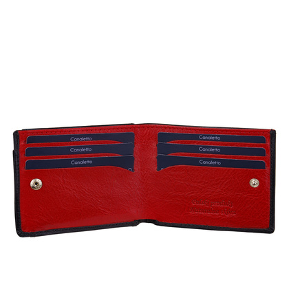 Mały skórzany portfel Canaletto – elegancja, funkcjonalność i ochrona RFID PD1055s1638