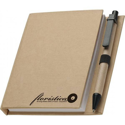 Notesik z karteczkami do markowania ST. LOUIS Brązowy