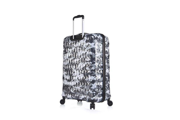 LYS Paris Santos Mała twarda wielokolorowa walizka kabinowa na kółkach 55 cm