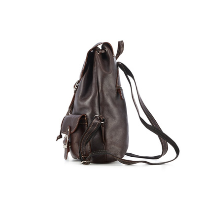 Plecak skórzany KEMER VOOC RETRO TC13 Brązowy