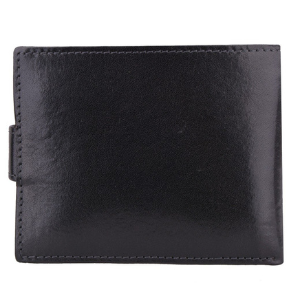 Portfel męski skórzany KEMER M 3 Czarny - min. zamówienie 20 / 50 / 100 szt.