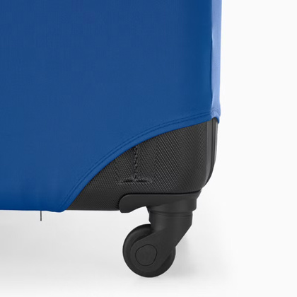 Elastyczny pokrowiec na małą walizkę PUCCINI PBC 7A Niebieski
