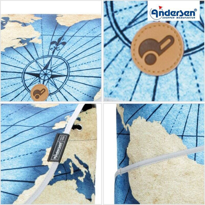 Torba na stelaż wózka zakupowego ANDERSEN MIX