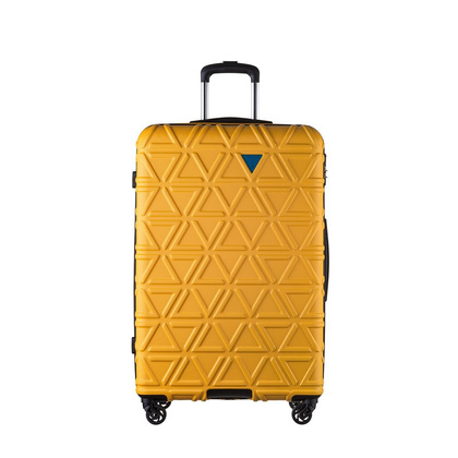 Średnia walizka PUCCINI CALIFORNIA ABS018B 6C Żółta