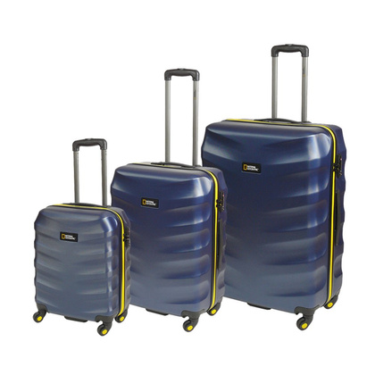 Duża walizka NATIONAL GEOGRAPHIC ARETE Granatowa