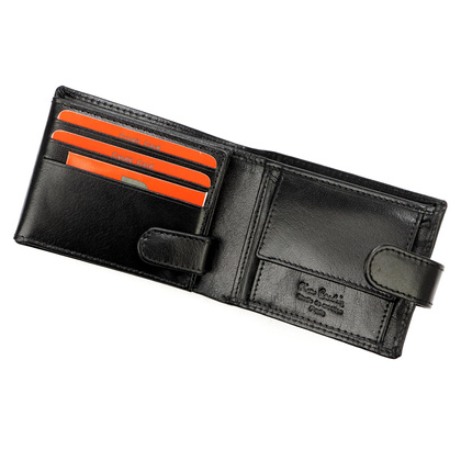 Portfel męski skórzany PIERRE CARDIN YS602 323A Czarny