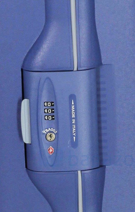 Mała kabinowa walizka RONCATO LIGHT 714-33 Niebieska