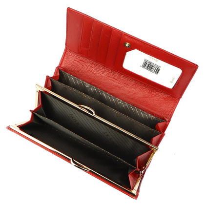 Skórzany portfel damski Rovicky, RFID