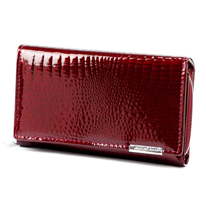 Portfel damski skórzany PELLUCCI 5261-2 Czerwony
