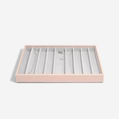 Szkatułka na naszyjniki Stackers 9 komorowa supersize różowa