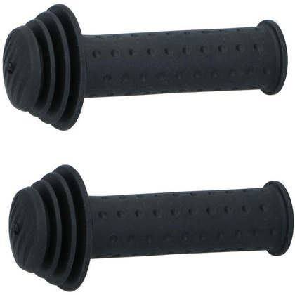 CHWYTY RĄCZKI GRIPY DO KIEROWNICY 115MM DUNLOP - CZARNY