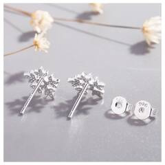 Kolczyki srebro 925 rodowane KST1829S