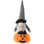 FIGURKA DEKORACYJNA NA DYNI 35CM LED HALLOWEEN  POMARAŃCZOWY