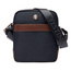 Torba reporterska Button Navy & Brown