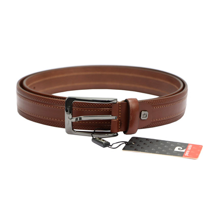 Pasek skórzany męski Pierre Cardin GF 9017 Czarny