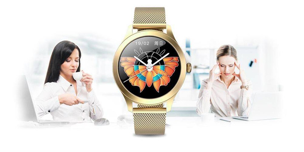 Damski SMARTWATCH G.Rossi SW014-4 Złoty