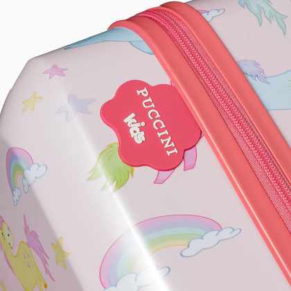Walizka dziecięca PUCCINI KIDS ABS031C 3C Jednorożce