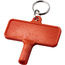 Klucz do odpowietrzania kaloryfera Largo wykonany z tworzywa sztucznego z brelokiem