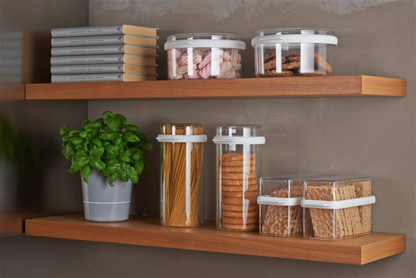 Pojemnik na żywność okrągły Stora 1500ml biały 106712030600