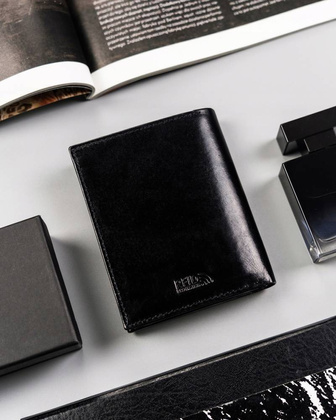 Duży portfel męski bez zapięcia