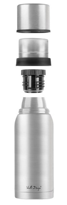 Termos turystyczny 1l FUORI stal mat 28081