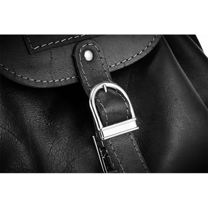 Plecak skórzany KEMER VOOC RETRO TC13 Czarny