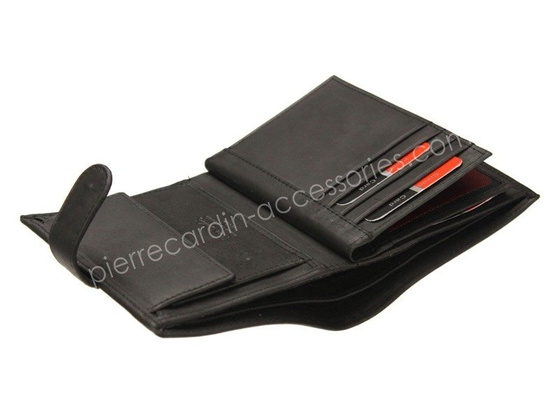 Portfel męski skórzany PIERRE CARDIN TILAK28 331A RFID Czarny