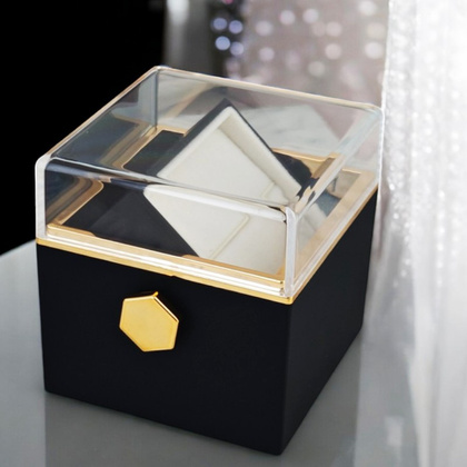 Pudełeczko Walentynkowe Rose Treasure Box na biżuterię Wieczna Róża Obrotowe PDOZ26CZ