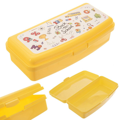 Pojemnik śniadaniowy żółty 21x9,5x5,5cm