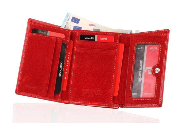 Piękny portfel damski z najnowszej kolekcji marki Pierre Cardin