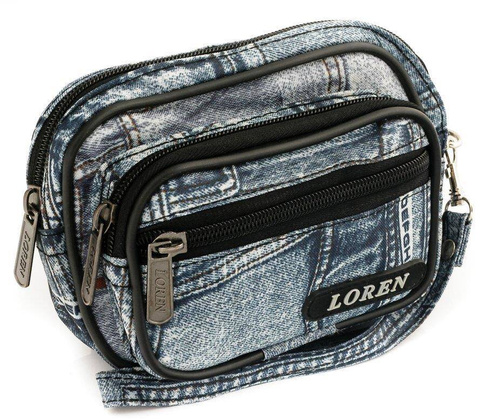 Rewelacyjna, poręczna, męska saszetka, wykonana z trwałego materiału