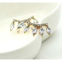 Kolczyki Nausznica Korona Złoto K26Z