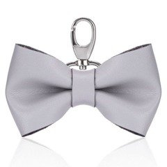 Brelok do torebki kokardka KEMER SOLIER ML04 Szary - min. zamówienie 20 / 50 / 100 szt.